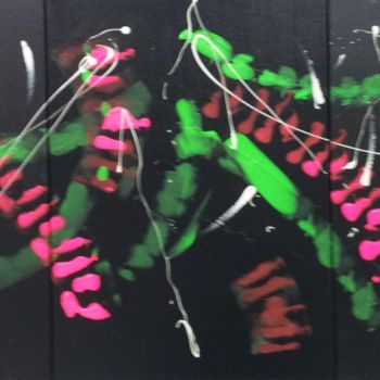 Peinture intitulée "prestance" par Patou.B, Œuvre d'art originale