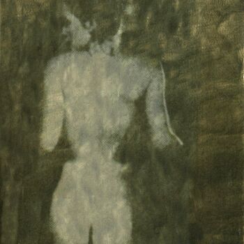 Photographie intitulée "DE DOS.............." par Philippe Berthier, Œuvre d'art originale, Photographie manipulée