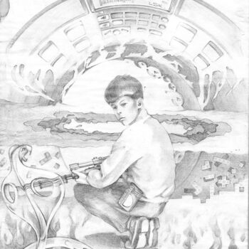 Peinture intitulée ".jpg" par Georgij Inesin (Georgy Ineshin Georgij Inesin), Œuvre d'art originale