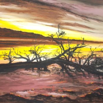 Peinture intitulée "43.jpg" par Murielle Léger, Œuvre d'art originale, Autre