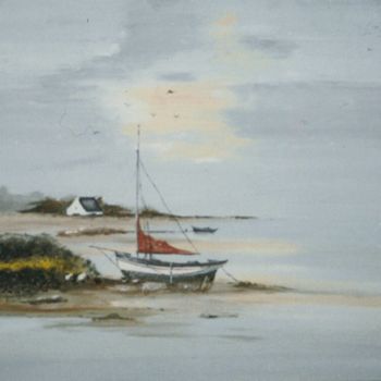 Peinture intitulée "bretagne-1992.jpg" par Claudine Viégas, Œuvre d'art originale