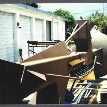 Sculpture titled "Liberty" by Richard Beaulieu, Original Artwork, Metals