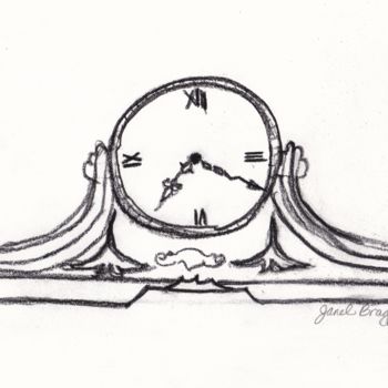 「Janel's Antique Clo…」というタイトルの絵画 Janel Braggによって, オリジナルのアートワーク