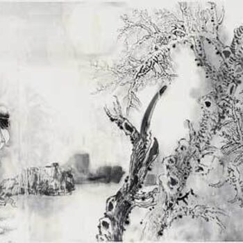 「48x180.jpg」というタイトルの絵画 东林 张によって, オリジナルのアートワーク