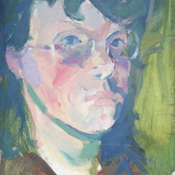 Pittura intitolato "Once neighbour" da Stan Bigda, Opera d'arte originale