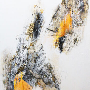 Painting titled "Trembling with Exci…" by Sio Montera, Original Artwork, Oil