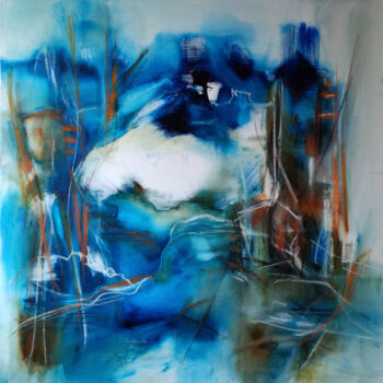 "L'embarquement" başlıklı Tablo Muriel Cayet tarafından, Orijinal sanat