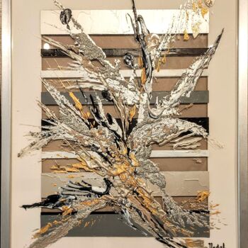 Painting titled "COLLECTION PRESTIGE…" by Nathalie Nadal-Olivié, Original Artwork, Acrylic