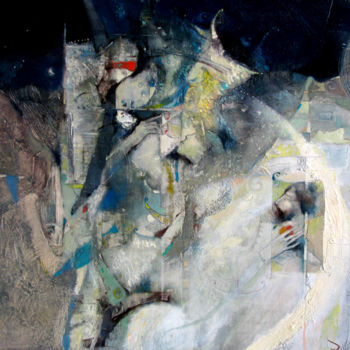 Painting titled "Chaotic Stories" by Slav Krivoshiev, Original Artwork