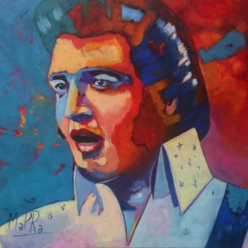 Painting titled "Elvis" by Mapra, Original Artwork