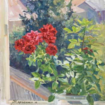 제목이 "Red roses"인 미술작품 Valeriy Kharchenko로, 원작