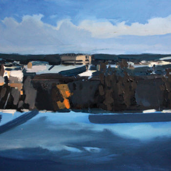 Painting titled "from Tauras hill" by Tomas Jokubonis Jr, Original Artwork