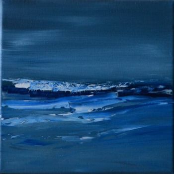 Painting titled "Danse marine" by Sandrine Damour, Original Artwork