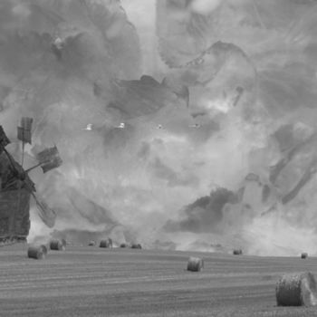 Arts numériques intitulée "Le moulin" par Max Parisot Du Lyaumont, Œuvre d'art originale, Photo montage