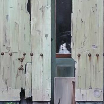 Peinture intitulée "SDF" par Elisabeth Begot, Œuvre d'art originale, Autre