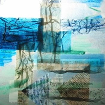 Peinture intitulée "Vaccarès 2" par Leylane Ferret, Œuvre d'art originale, Huile