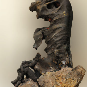 Sculpture titled "Taniec - spójrz na…" by Aleksandra Kann-Bogomilska, Original Artwork