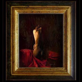 Painting titled ""Emerging from Dark…" by John Mark, Original Artwork