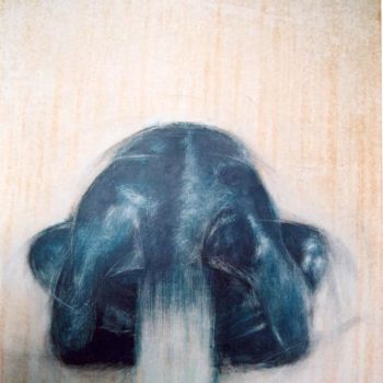 Peinture intitulée "sans titre" par Stéphane Favre, Œuvre d'art originale, Huile
