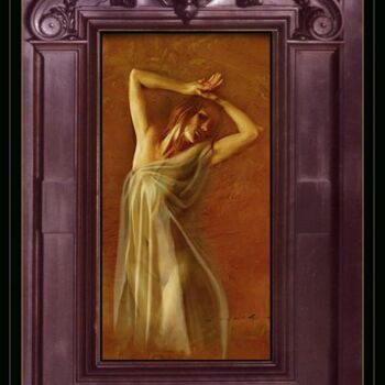Painting titled ""un figment di imma…" by John Mark, Original Artwork