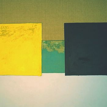 Peinture intitulée "Epidermes - COLZA 1…" par Daniele Sanchez Dsz, Œuvre d'art originale, Huile