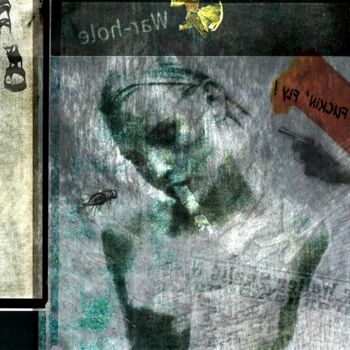 Fotografia intitolato "A FLY" da Philippe Berthier, Opera d'arte originale, Fotografia manipolata