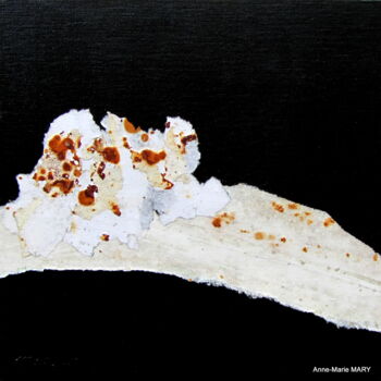 Peinture intitulée "mémoire du temps N°…" par Anne-Marie Mary, Œuvre d'art originale