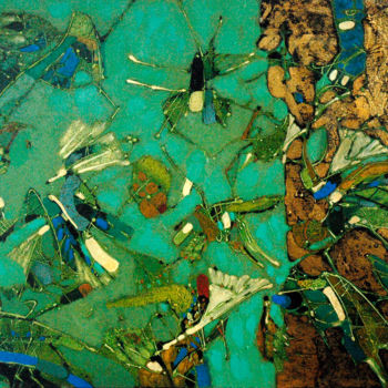Painting titled "Composition 9" by Victor Anufriev, Original Artwork