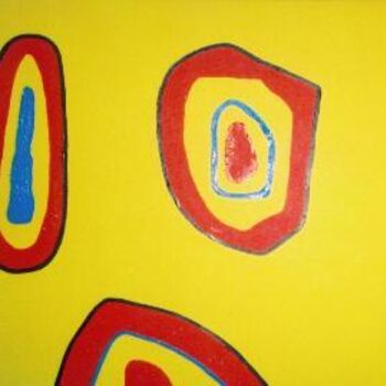 Painting titled "Fear" by Jan Theuninck, Original Artwork