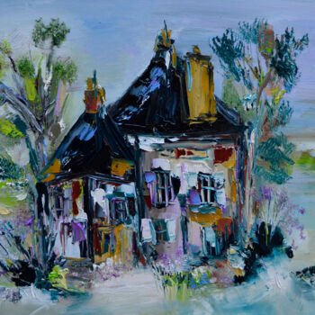 "Diane de l'Ile" başlıklı Tablo Muriel Cayet tarafından, Orijinal sanat