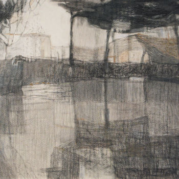 绘画 标题为“Trees and waters” 由Ella Tsyplyakova, 原创艺术品
