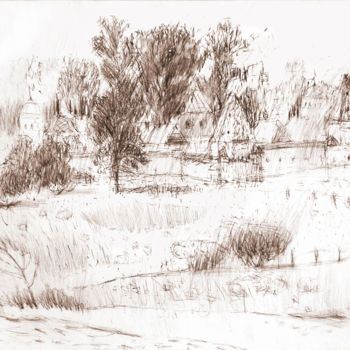 绘画 标题为“Suzdal -I” 由Ella Tsyplyakova, 原创艺术品