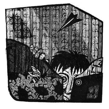 图画 标题为“Fears - II” 由Ella Tsyplyakova, 原创艺术品