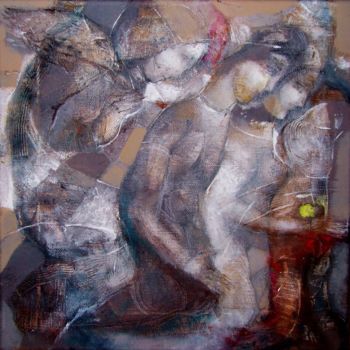 Painting titled "redemption-of-adam-…" by Slav Krivoshiev, Original Artwork