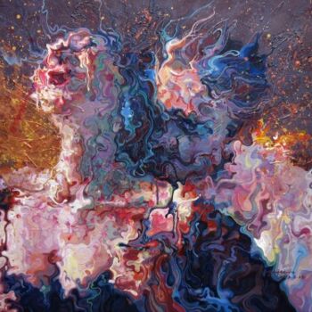 Painting titled "titanic" by Yun Fei Liu, Original Artwork