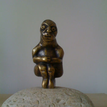 Sculpture titled "guardian3.jpg" by Catalin Geana, Original Artwork, Casting