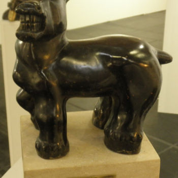 Sculpture titled "horse.jpg" by Catalin Geana, Original Artwork, Casting