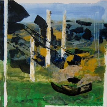 Peinture intitulée "Er-Rance" par Isabelle Langlois, Œuvre d'art originale, Acrylique