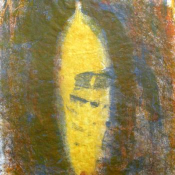 绘画 标题为“yellow bottle” 由June Stapleton, 原创艺术品, 油