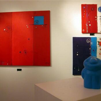 Ζωγραφική με τίτλο "Galerie Xpo Mika -3…" από Mika, Αυθεντικά έργα τέχνης