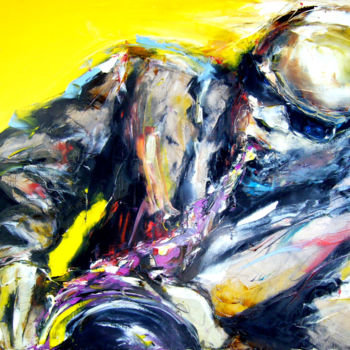 Painting titled "maceo-p" by Christian Vey, Original Artwork