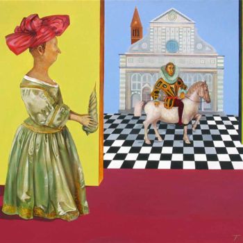 Malarstwo zatytułowany „my-qu-n-60x70-acryl…” autorstwa Tigran Harutyunyan, Oryginalna praca, Olej