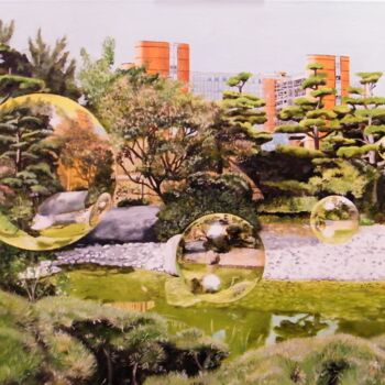 Peinture intitulée "Un autre point de v…" par Manu Surreabulliste, Œuvre d'art originale, Huile
