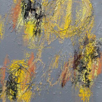 "Grey Summer II" başlıklı Tablo Sio Montera tarafından, Orijinal sanat, Petrol