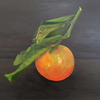Ζωγραφική με τίτλο "nadorcott-mandarin-…" από Jesse Waugh, Αυθεντικά έργα τέχνης