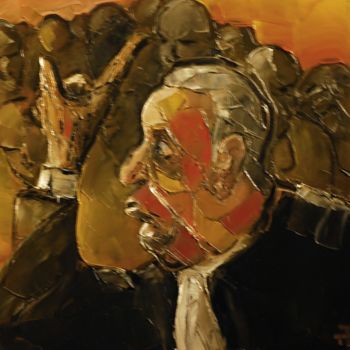 Ζωγραφική με τίτλο "La-presomption-d-in…" από Thierry Faure, Αυθεντικά έργα τέχνης, Λάδι