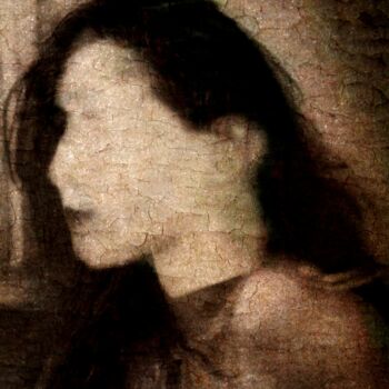 Digital Arts με τίτλο "craquelure" από Philippe Berthier, Αυθεντικά έργα τέχνης, Φωτογραφία Μοντάζ