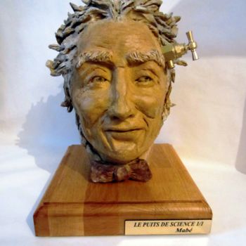 "puits de science" başlıklı Heykel Mabé tarafından, Orijinal sanat, Terracotta