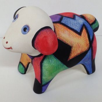 Artcraft titled "Agnello" by Franco Grobberio, Original Artwork