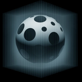 Digital Arts titled "Bowl 02" by Tehos, Original Artwork, Other